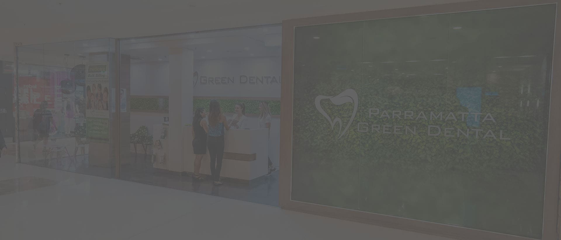 The Parramatta Green Dental practice inside Westfield Parramatta