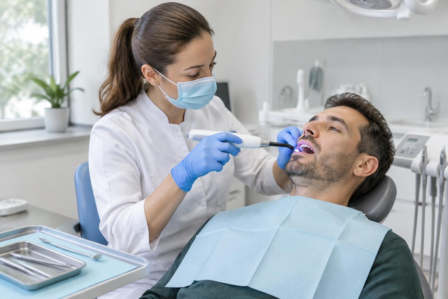 Illustrative fillings dental photograph, not the Parramatta Green Dental team or premises